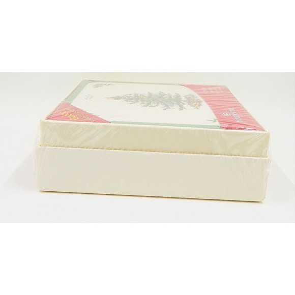 Spode Christmas Tree Cork Coasters Pimpernel - Picture 5 of 7